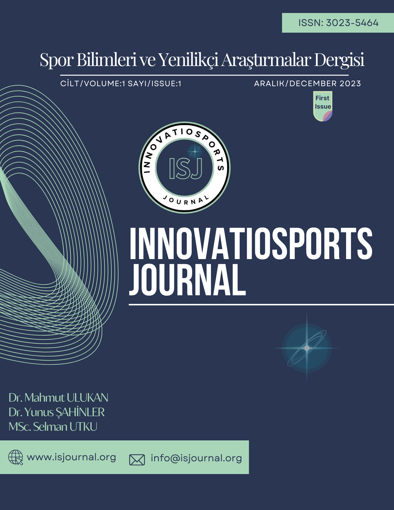 InnovatioSports Journal - Tam Sayı - Cilt 1 - Sayı 1 - Yıl 2023