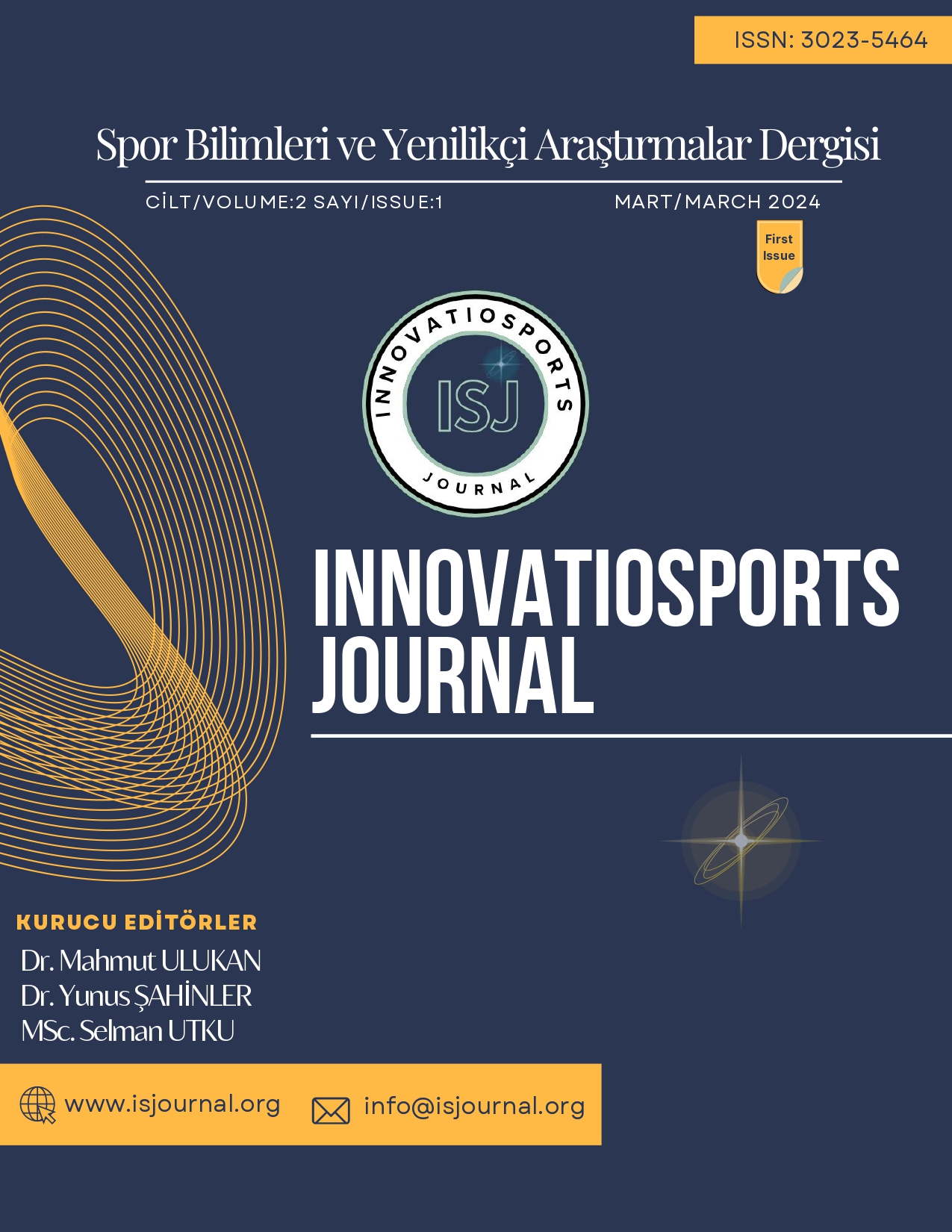 					View Vol. 2 No. 1 (2024): InnovatioSports Journal
				